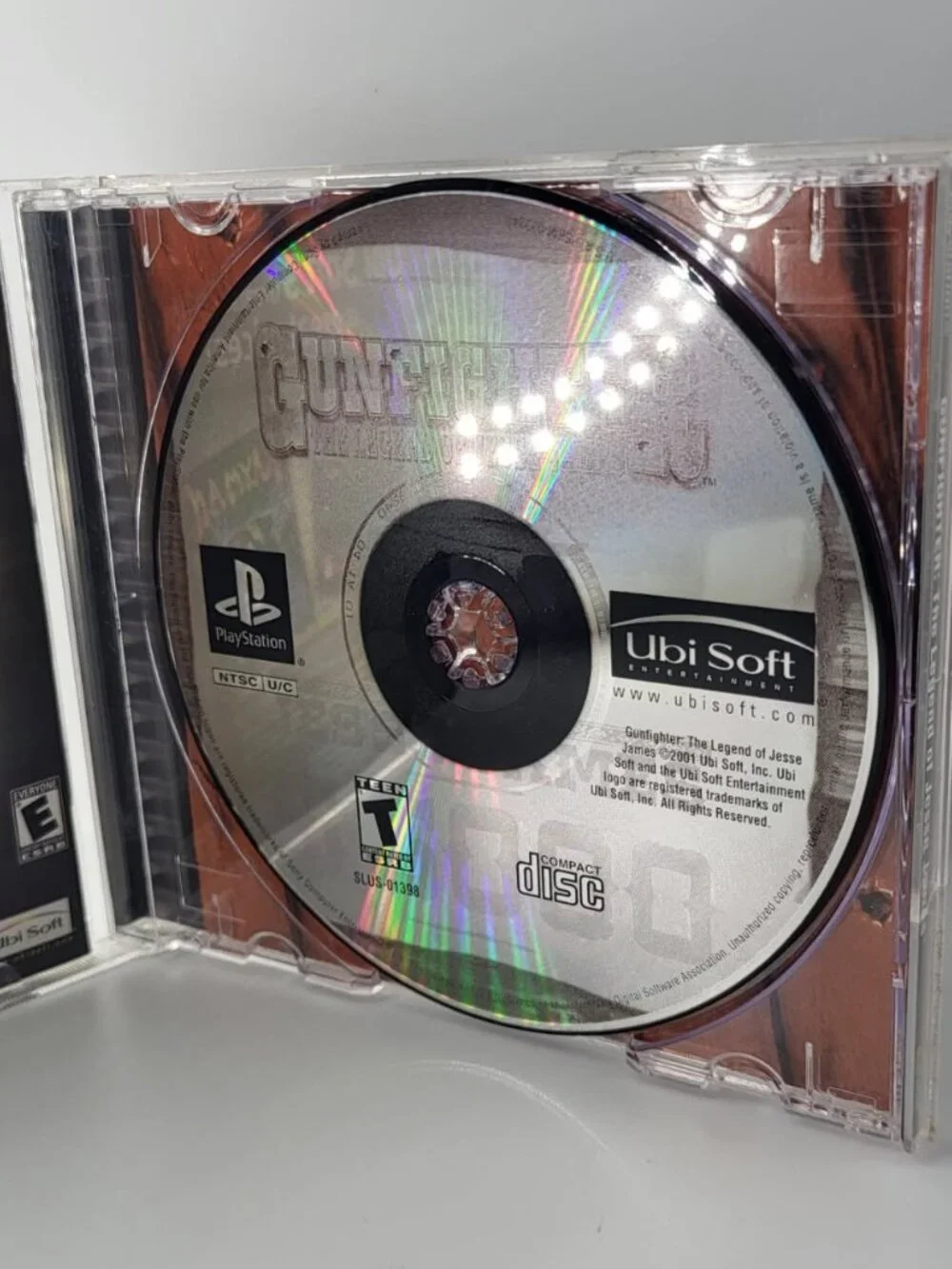 Gunfighter: The Legend of Jesse James - Sony PlayStation 1 CIB Tested/Works PS1
